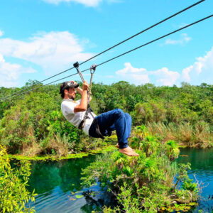 Tulum Eco Adventure Tour — Ziplines, Cenotes & Traditional Mayan Meal